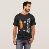 I'm Just Here For The Wieners Funny 4th Of July T-Shirt (Vorne ganz)