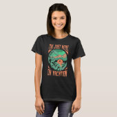 I'm Just Here On Vacation Extraterrestrial Alien T-Shirt (Vorne ganz)