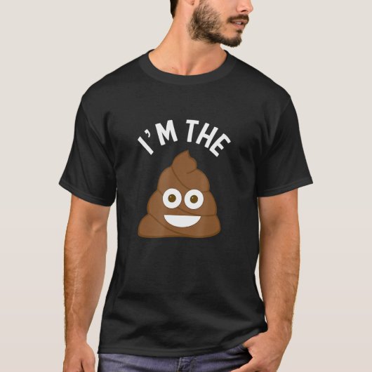 Im Kack Emoji Emoticon Icon Trendy T-Shirt (Vorderseite)