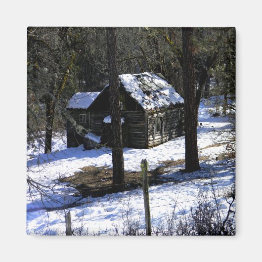 Im kalten Winter.... Magnet (Vorne)