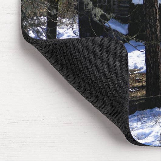 Im kalten Winter.... Mousepad (Ecke)