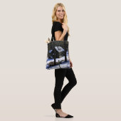 Im kalten Winter.... Tasche (Am Model)