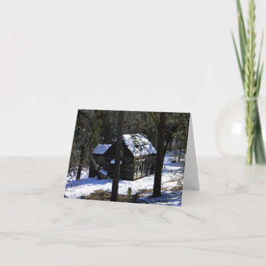 Im kalten Winter/Weihnachten.... Karte (Vorderseite)