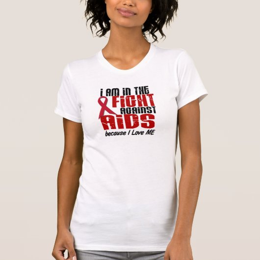Im Kampf gegen AIDS T-Shirt (Vorderseite)