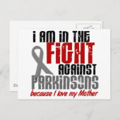 Im Kampf gegen die Parkinson-Krankheit MUTTER Postkarte (Vorne/Hinten)