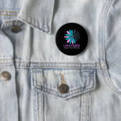 Im Kampf gegen Schilddrüsenkrebs Blume Ribbo Button (Beispiel)