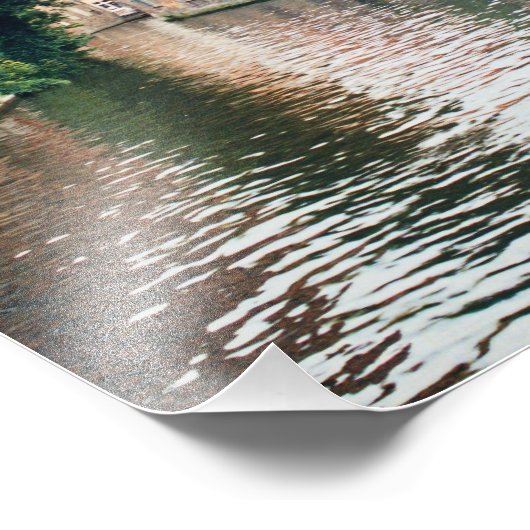 Im Kanal, 11 x 14 Druck (Ecke)