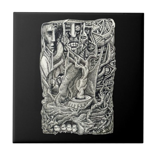 Im Keller Fliese (Vorderseite)