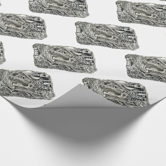 Im Keller Geschenkpapier (Ecke)