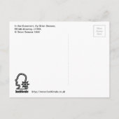 Im Keller Postkarte (Rückseite)