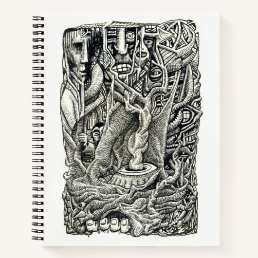 Im Keller von Brian Benson Notizbuch (Vorderseite)