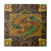 Im keltischen Holz durch Joseph Maas Fliese (Vorderseite)