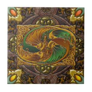 Im keltischen Holz durch Joseph Maas Fliese