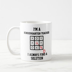 Im Kindergarten finde ich immer eine Lösung Kaffeetasse