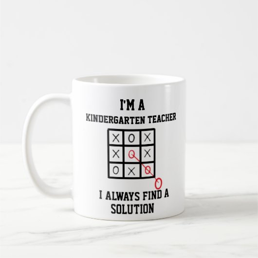 Im Kindergarten finde ich immer eine Lösung Kaffeetasse (Links)