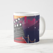 Im Kino Jumbo-Tasse (Vorderseite Rechts)