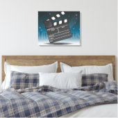 Im Kino Leinwanddruck (Insitu (Schlafzimmer))