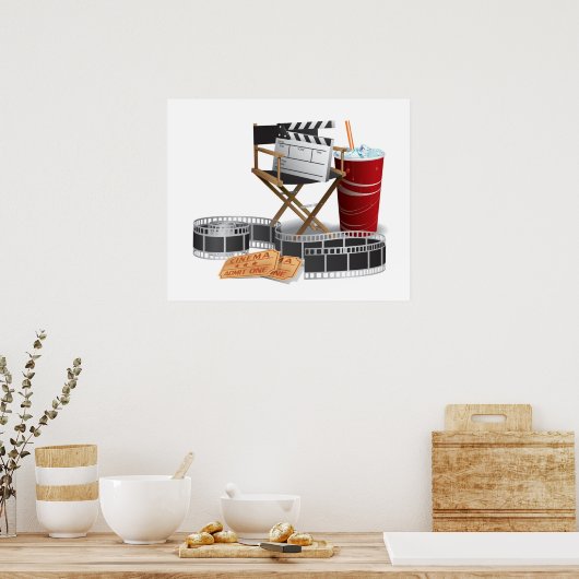 Im Kino Poster (Küche)