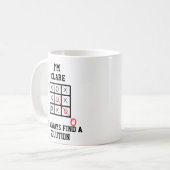 Im Klaren bin ich immer auf der Suche nach einer L Kaffeetasse (Vorderseite Links)