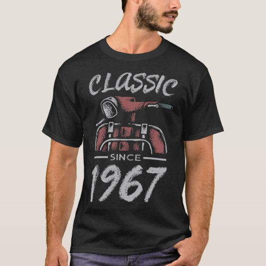Im klassischen Jahr 1967 bin ich nicht alt | Gebur T-Shirt (Vorderseite)