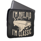 Im klassischen modernen Vintage Car Trendsetter ni Laptopschutzhülle (Vorne Rechts)