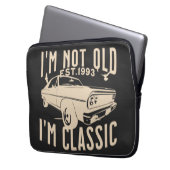 Im klassischen modernen Vintage Car Trendsetter ni Laptopschutzhülle (Vorderseite Links)