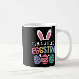 Im kleinen Eggstra Funny Osterhase für Kleinkinder Kaffeetasse