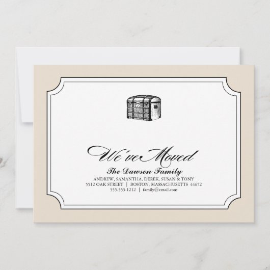 im Kofferraum {Wir haben uns bewegt} Ankündigung (Vorderseite)