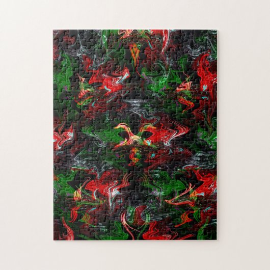 Im Koi-Teich... Puzzle (Vertikal)