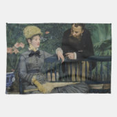 Im Konservatorium durch Edouard Manet Geschirrtuch (Horizontal)
