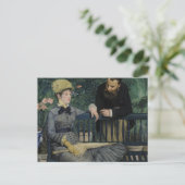 Im Konservatorium - Édouard Manet (1879) Postkarte (Stehend Vorderseite)