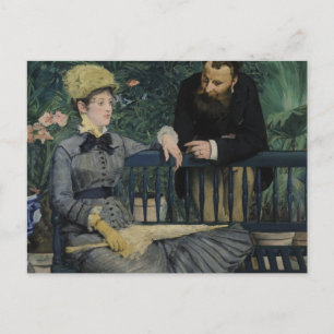 Im Konservatorium - Édouard Manet (1879) Postkarte