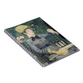 Im Konservatorium Edouard Manet Notizblock (Rechte Seite)