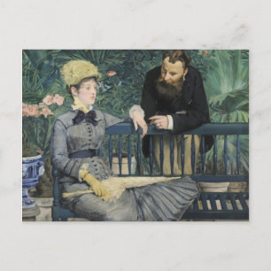 Im Konservatorium Edouard Manet Postkarte