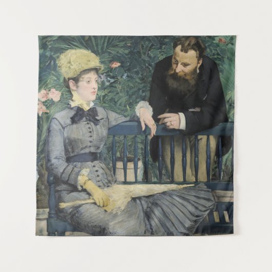 Im Konservatorium Edouard Manet Wandteppich (Vorderseite)