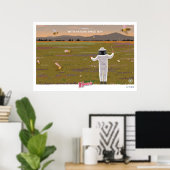 Im Konzert mit der Natur seit 1874 Poster (Heimbüro)