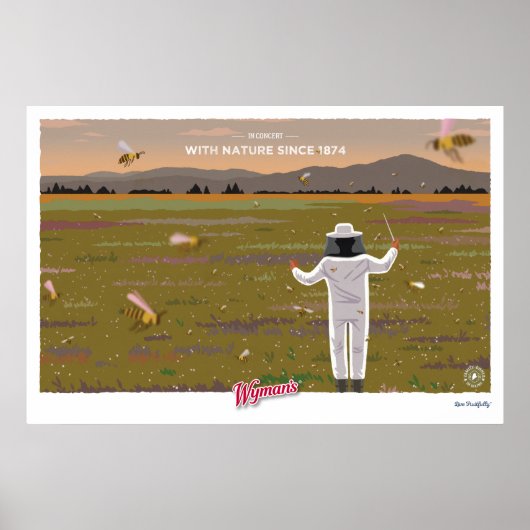 Im Konzert mit der Natur seit 1874 Poster (Vorne)