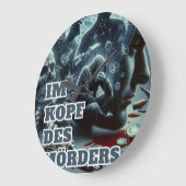 Im Kopf des Mörders Große Wanduhr (Winkel)