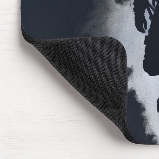 Im Kosmos-Mauspad verloren Mousepad (Ecke)