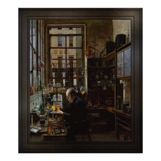 Im Labor von Henry Alexander Fotodruck (Vorne)