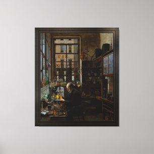 Im Labor von Henry Alexander Leinwanddruck