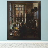 Im Labor von Henry Alexander Leinwanddruck (Insitu (Holzboden))