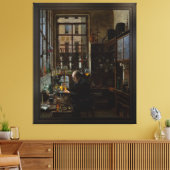 Im Labor von Henry Alexander Leinwanddruck (Insitu (Wohnzimmer))