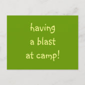 im Lager explodieren! Postkarte (Vorderseite)