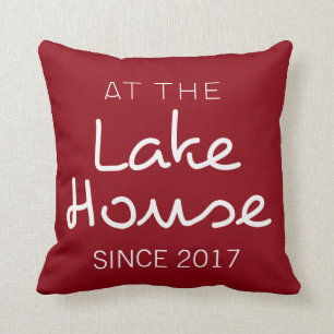Im Lake House Kissen