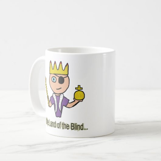 Im Land der Blinden Kaffeetasse (Vorderseite Links)
