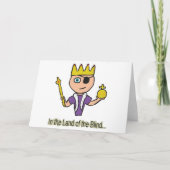 Im Land der Blinden Karte (Vorderseite)