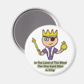 Im Land der Blinden Magnet (Vorderseite/Rückseite)