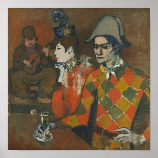 Im Lapin Agile von Pablo Picasso Poster (Vorne)