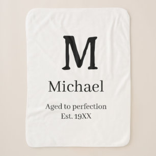 Im Laufe der Zeit perfektioniert gegr. 19XX Monogr Sherpadecke
